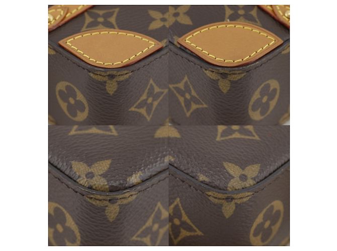 Borsa a Spalla Louis Vuitton Soft Trunk Posh Marrone Monogramma - vista 4