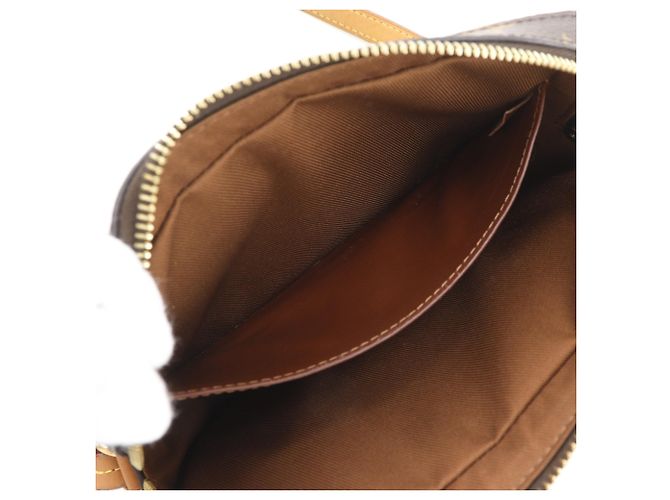 Borsa a Spalla Louis Vuitton Soft Trunk Posh Marrone Monogramma - vista 5
