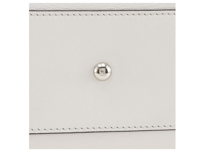 Borsa Fendi Peekaboo Medium Bianco - vista 16