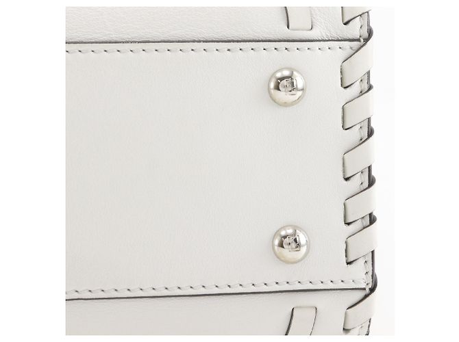 Borsa Fendi Peekaboo Medium Bianco - vista 17