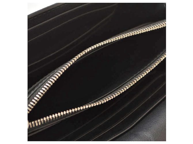 Céline Cartera de doble pliegue con solapa Celine Trotter Medium Negro - vista 13