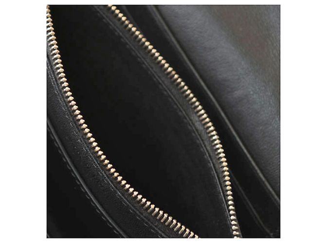 Céline Cartera de doble pliegue con solapa Celine Trotter Medium Negro - vista 14