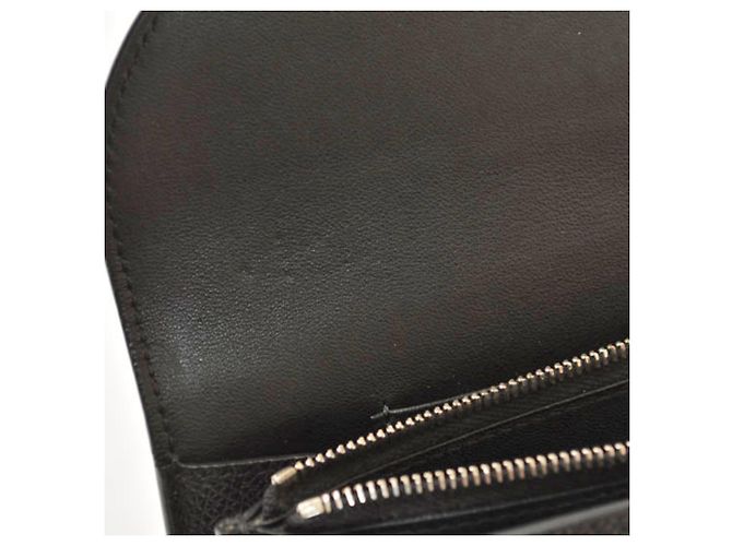 Céline Cartera de doble pliegue con solapa Celine Trotter Medium Negro - vista 15