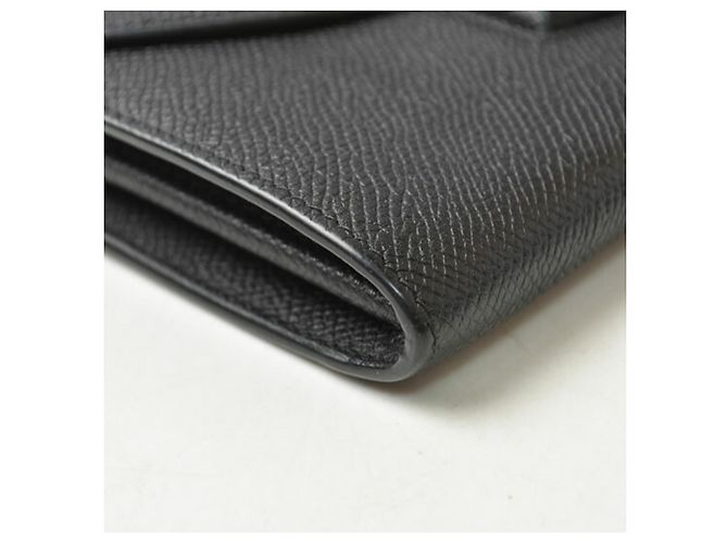 Céline Cartera de doble pliegue con solapa Celine Trotter Medium Negro - vista 4