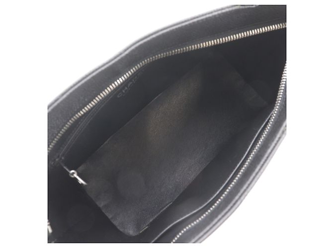 Borsa Tote Chanel Medallion Nero - vista 6