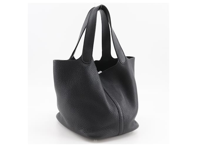 Hermès Borsa Hermes Picotin Lock 22 MM Nero - vista 3