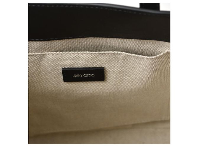 Borsa a tracolla Jimmy Choo Bria Tote N S Nero - vista 11