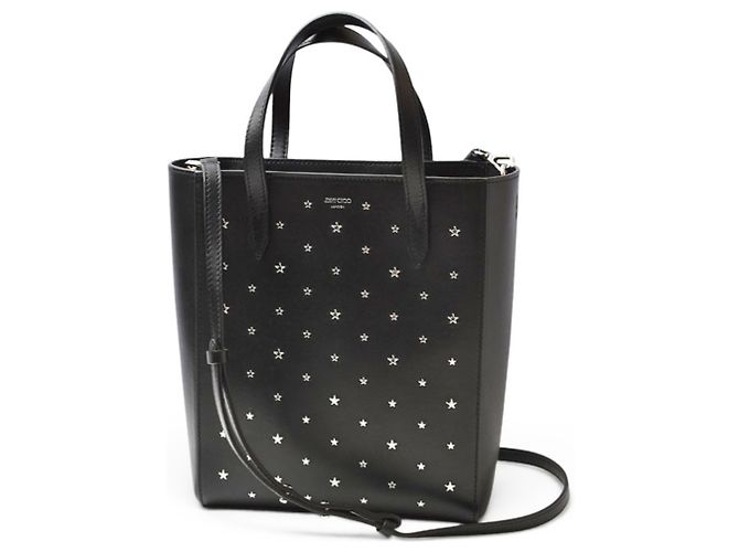 Borsa a tracolla Jimmy Choo Bria Tote N S Nero - vista 2