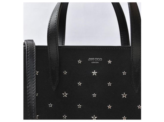 Borsa a tracolla Jimmy Choo Bria Tote N S Nero - vista 4
