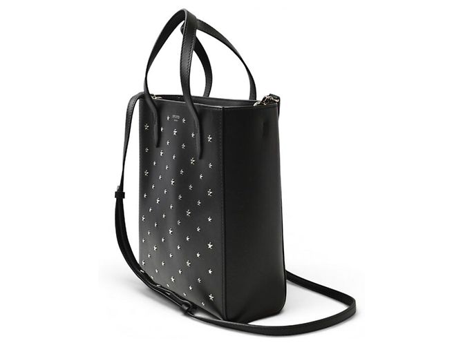 Borsa a tracolla Jimmy Choo Bria Tote N S Nero - vista 5