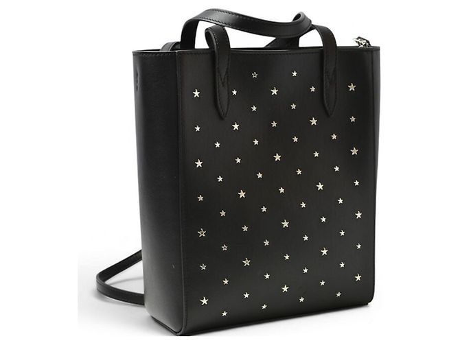 Borsa a tracolla Jimmy Choo Bria Tote N S Nero - vista 6