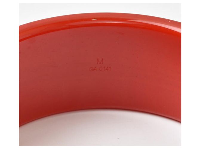 Bracciale Rigido Louis Vuitton Rosso Arancio - vista 5