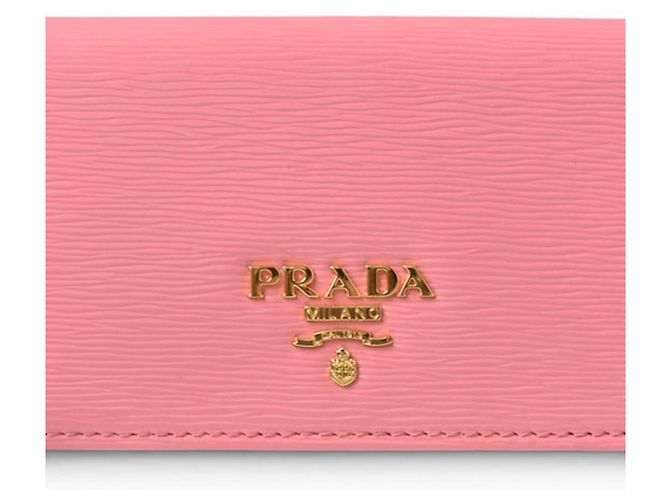 Tarjetero Prada Peonia Rosa - vista 2