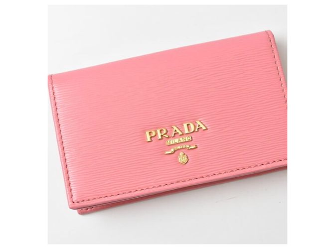 Tarjetero Prada Peonia Rosa - vista 3
