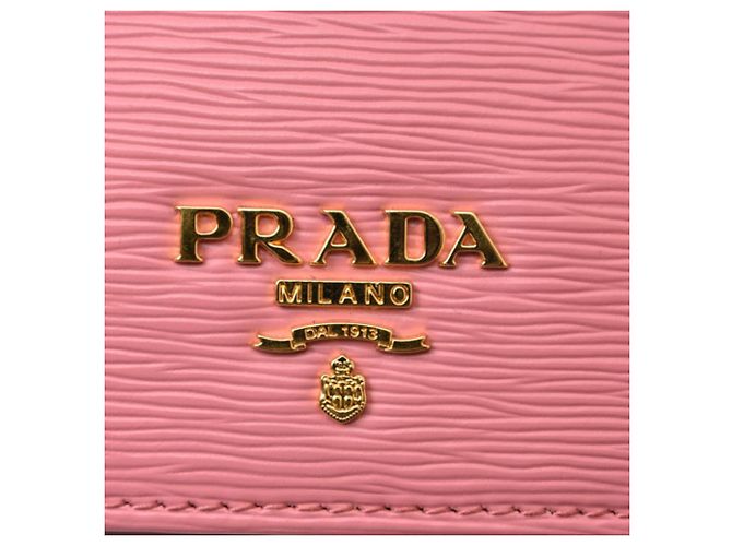 Tarjetero Prada Peonia Rosa - vista 5