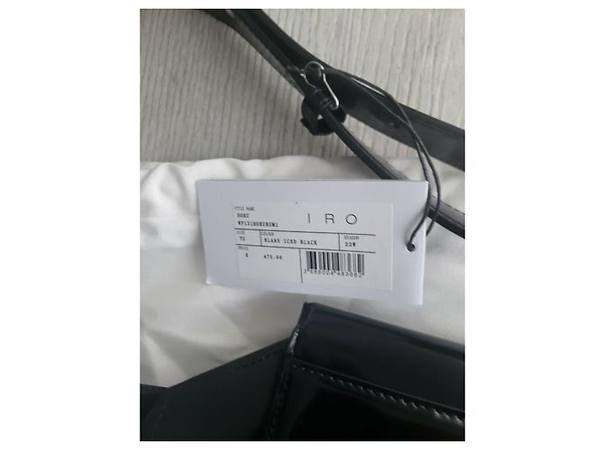 Iro Marsupio in pelle nera Nero - vista 4
