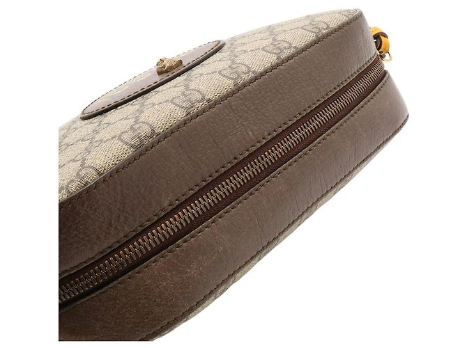 Borsa GUCCI Neo GG Supreme Rosso Beige Verde Giallo - vista 7