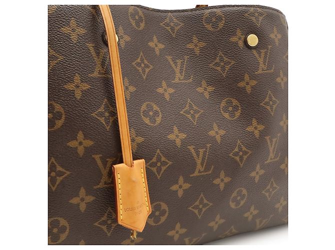 Bolso Louis Vuitton Monogram Montaigne MM Castaño - vista 10