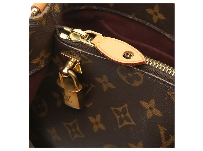 Bolso Louis Vuitton Monogram Montaigne MM Castaño - vista 6