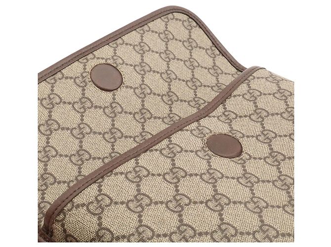 Borsa a tracolla Gucci Neo GG Supreme Cat Head Sherry Line Rosso Beige Verde - vista 9