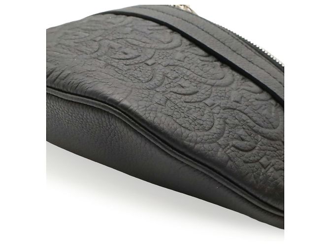 Borsa a tracolla Gancini Salvatore Ferragamo Nero - vista 4