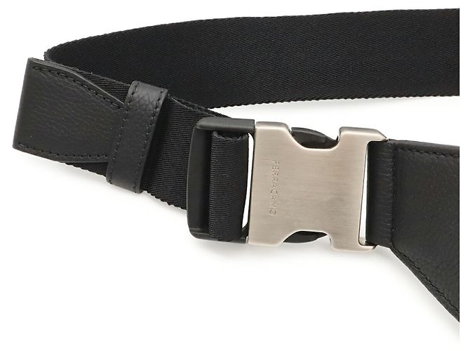 Borsa a tracolla Gancini Salvatore Ferragamo Nero - vista 6