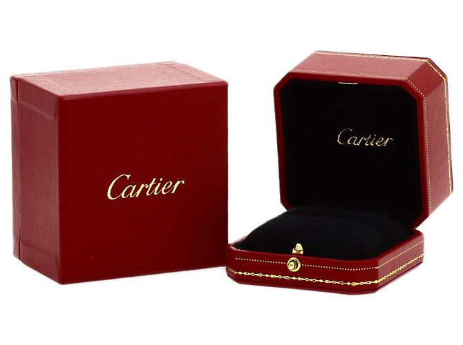 Anello Cartier 2C Boucleuse in oro rosa 18K e diamante - vista 9