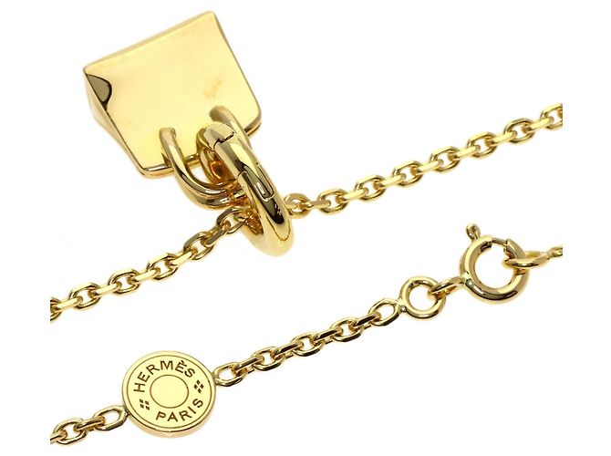Hermès Collana Amulette Birkin di Hermes in oro giallo 18K - vista 2
