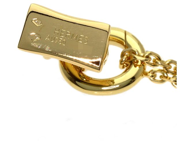 Hermès Collana Amulette Birkin di Hermes in oro giallo 18K - vista 4