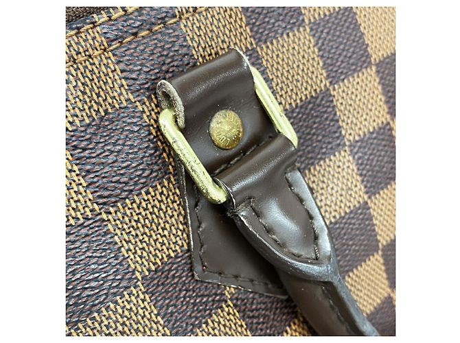 Borsa Louis Vuitton Damier Speedy 25 Damier ebene - vista 9