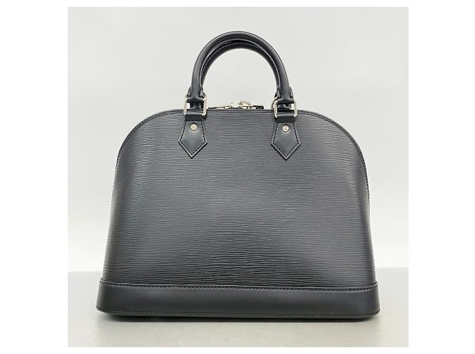 Borsa Louis Vuitton Alma PM Epi Leather Nero - vista 10
