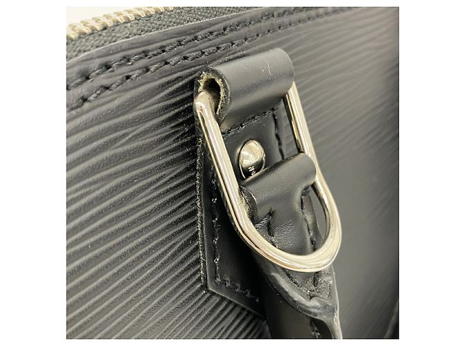 Borsa Louis Vuitton Alma PM Epi Leather Nero - vista 7