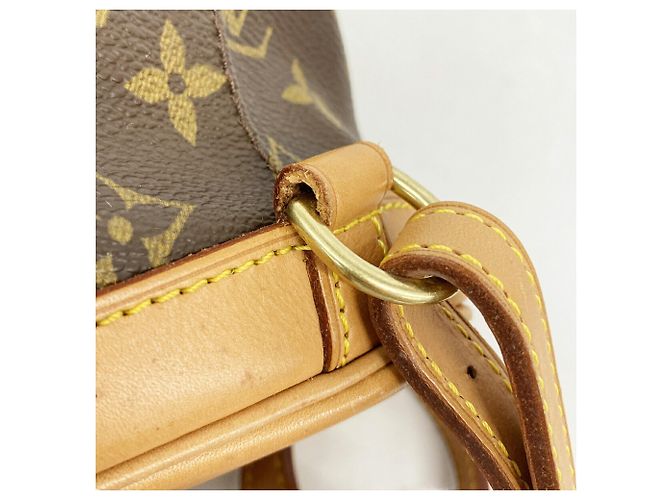 Zaino Louis Vuitton Monogram Mini Montsouris Marrone - vista 11
