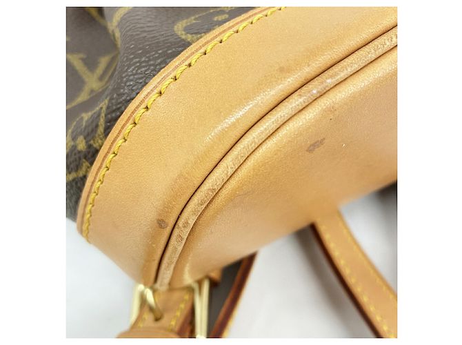 Zaino Louis Vuitton Monogram Mini Montsouris Marrone - vista 6