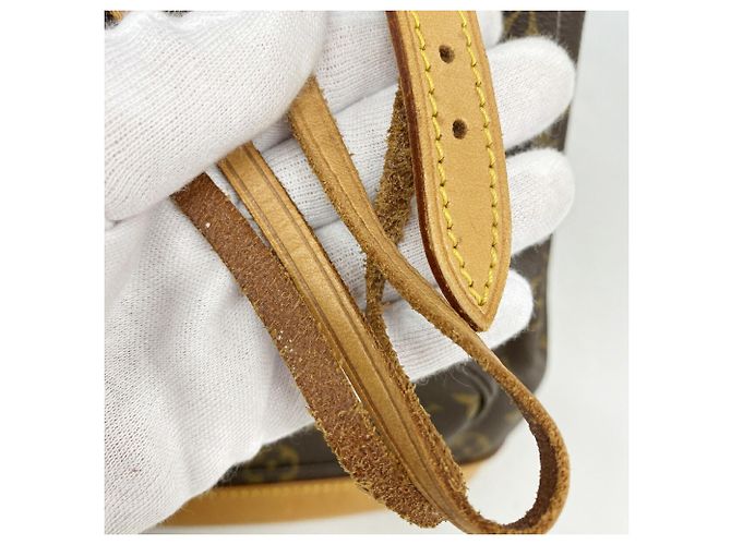 Zaino Louis Vuitton Monogram Mini Montsouris Marrone - vista 9