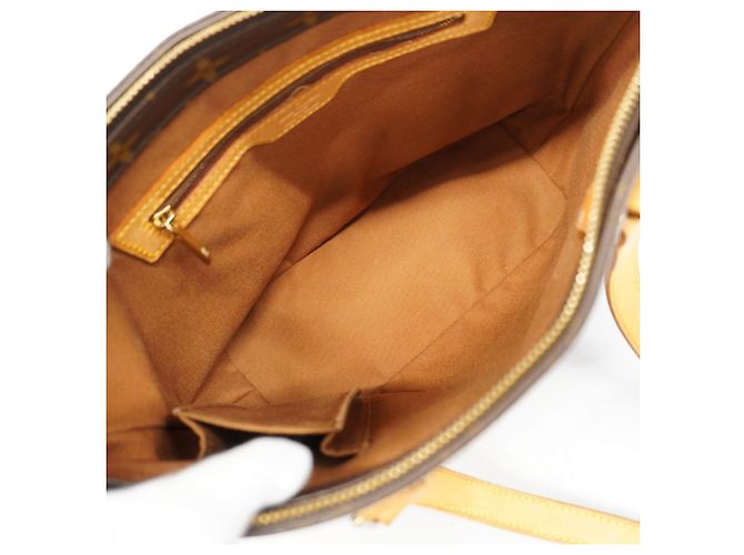 Borsa Tote Louis Vuitton Monogram Cabas Piano Marrone - vista 4
