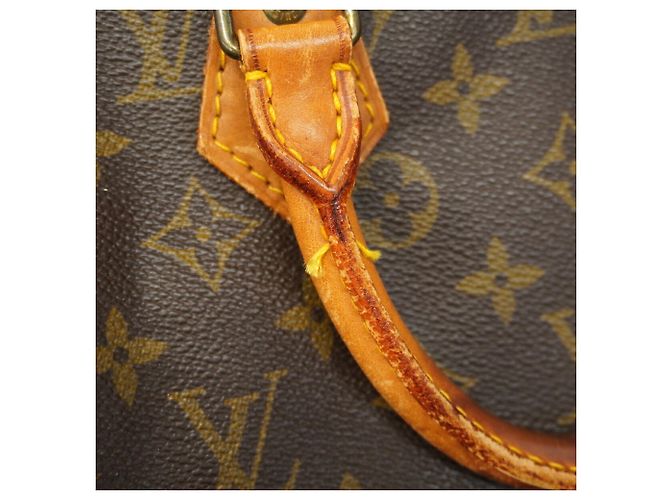 Borsa Louis Vuitton Monogram Speedy 40 Marrone - vista 12