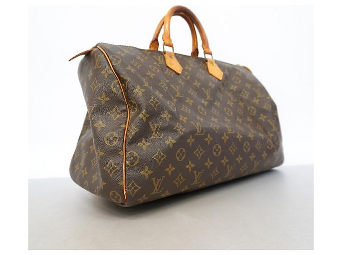 Borsa Louis Vuitton Monogram Speedy 40 Marrone - vista 2