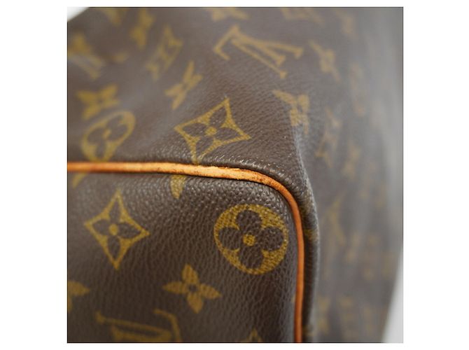 Borsa Louis Vuitton Monogram Speedy 40 Marrone - vista 7