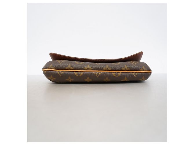 Borsa a tracolla Louis Vuitton Monogram Musette Tango Marrone - vista 3