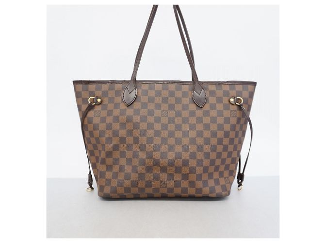 Borsa Tote Louis Vuitton Damier Neverfull MM N51105 Ebene Damier ebene - vista 10