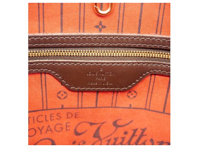 Borsa Tote Louis Vuitton Damier Neverfull MM N51105 Ebene Damier ebene - vista 5
