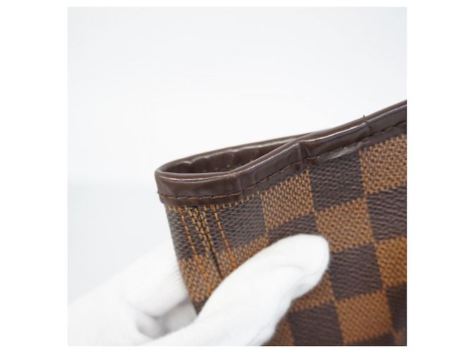 Borsa Tote Louis Vuitton Damier Neverfull MM N51105 Ebene Damier ebene - vista 8