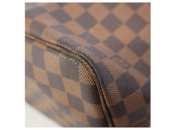 Borsa Tote Louis Vuitton Damier Neverfull MM N51105 Ebene Damier ebene - vista 9