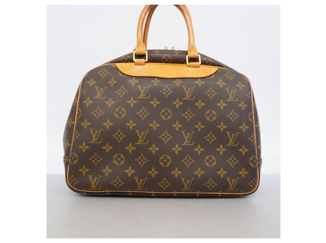 Borsa Louis Vuitton Monogram Deauville M47270 Marrone - vista 11