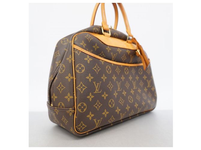 Borsa Louis Vuitton Monogram Deauville M47270 Marrone - vista 2