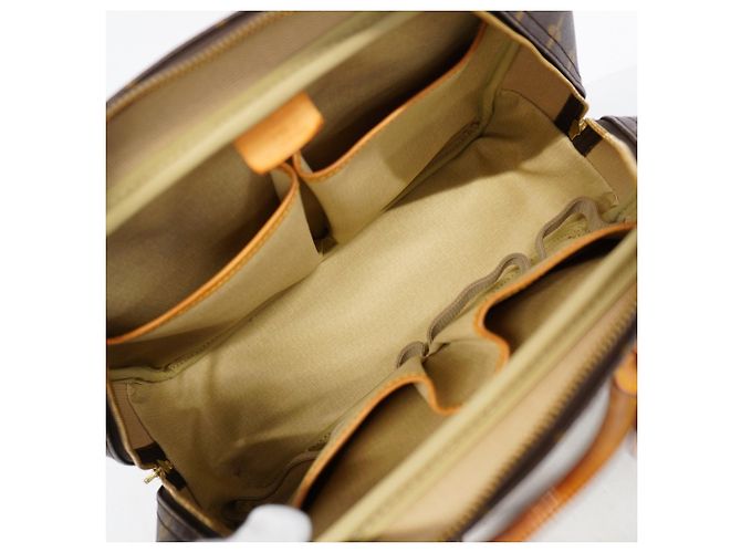 Borsa Louis Vuitton Monogram Deauville M47270 Marrone - vista 4