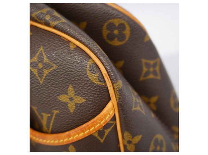Borsa Louis Vuitton Monogram Deauville M47270 Marrone - vista 7
