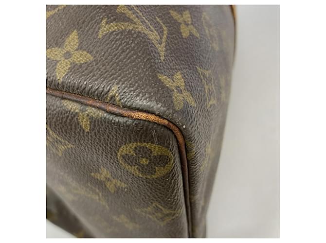 Louis Vuitton Marrone Boston Monogram Keepall 45 - vista 6