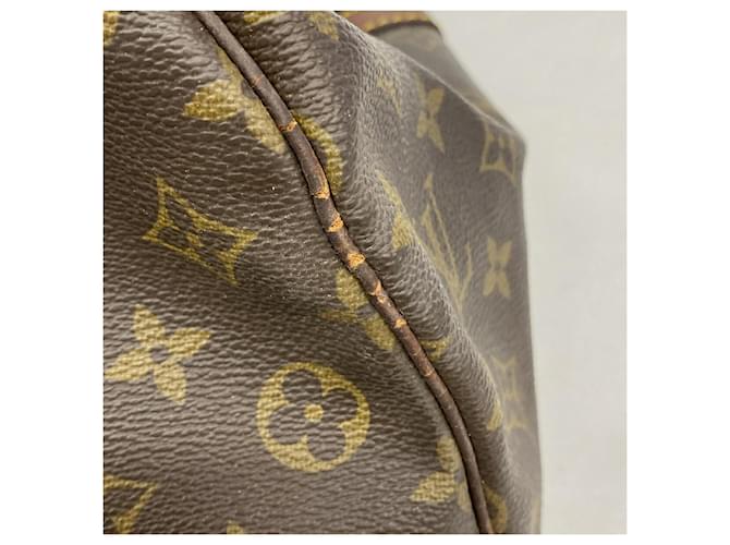 Louis Vuitton Marrone Boston Monogram Keepall 45 - vista 7